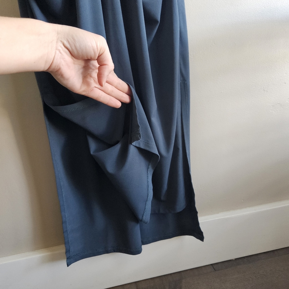 BCBG Steel Blue Dress - Picture 5 of 9